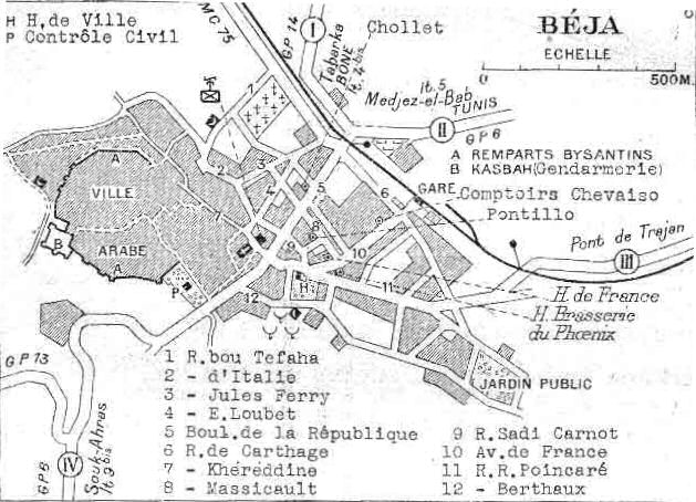 Fichier:Plan Beja 1928.jpg