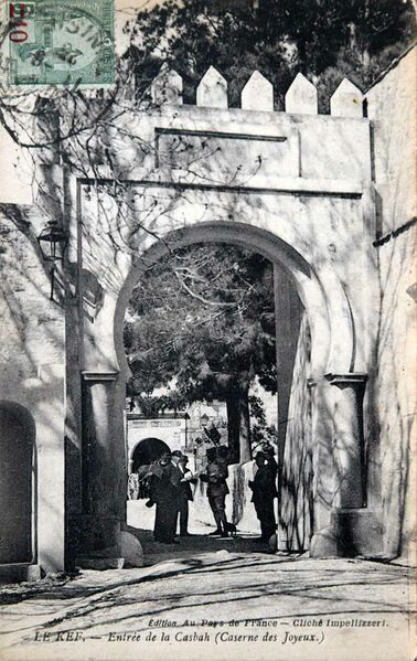 Fichier:Le Kef Caserne des Joyeux.jpg