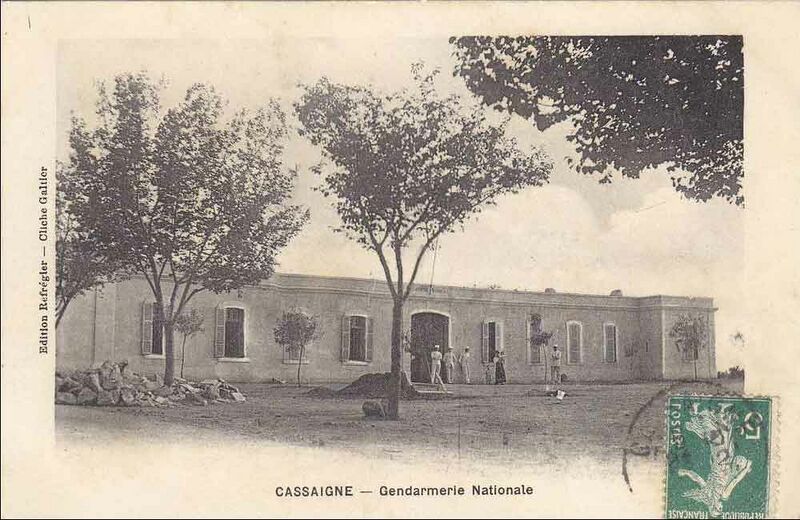 Fichier:Cassaigne Gendarmerie.jpg