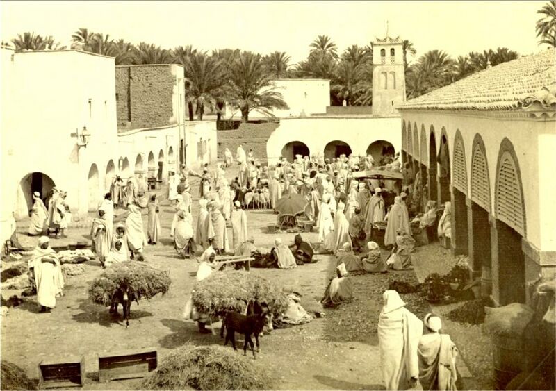 Fichier:Marius MAURE-Biskra-Le marche.jpg