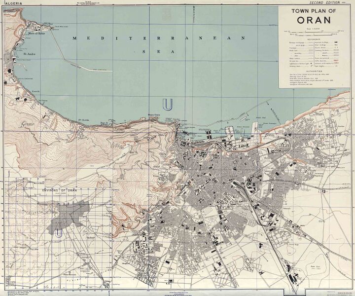 Fichier:Plan oran 1942.jpg