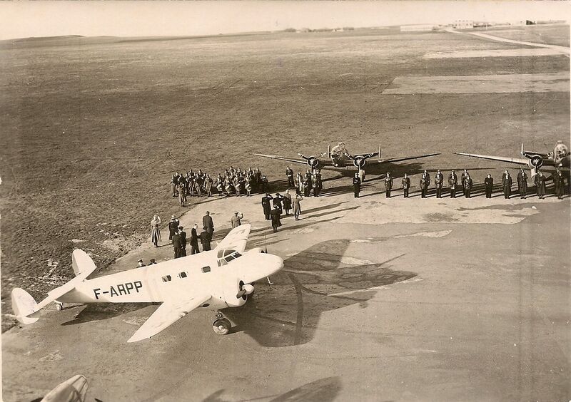 Fichier:BA144 Sétif(Aïn-Arnat) Lockheed Electra 12 junir.jpg