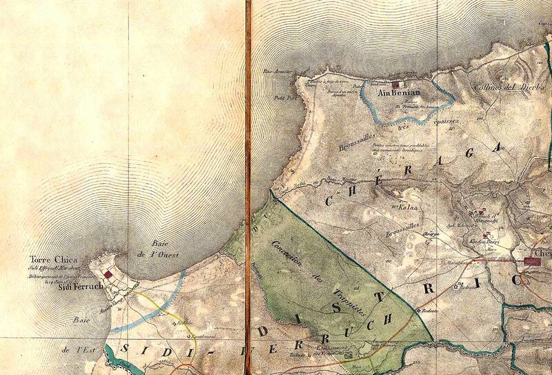 Fichier:Staoueli carte 1845.jpg